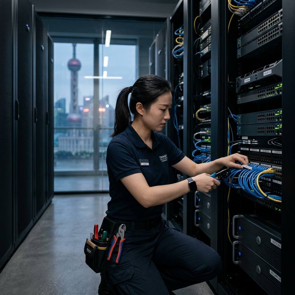 IT 服务现场图片